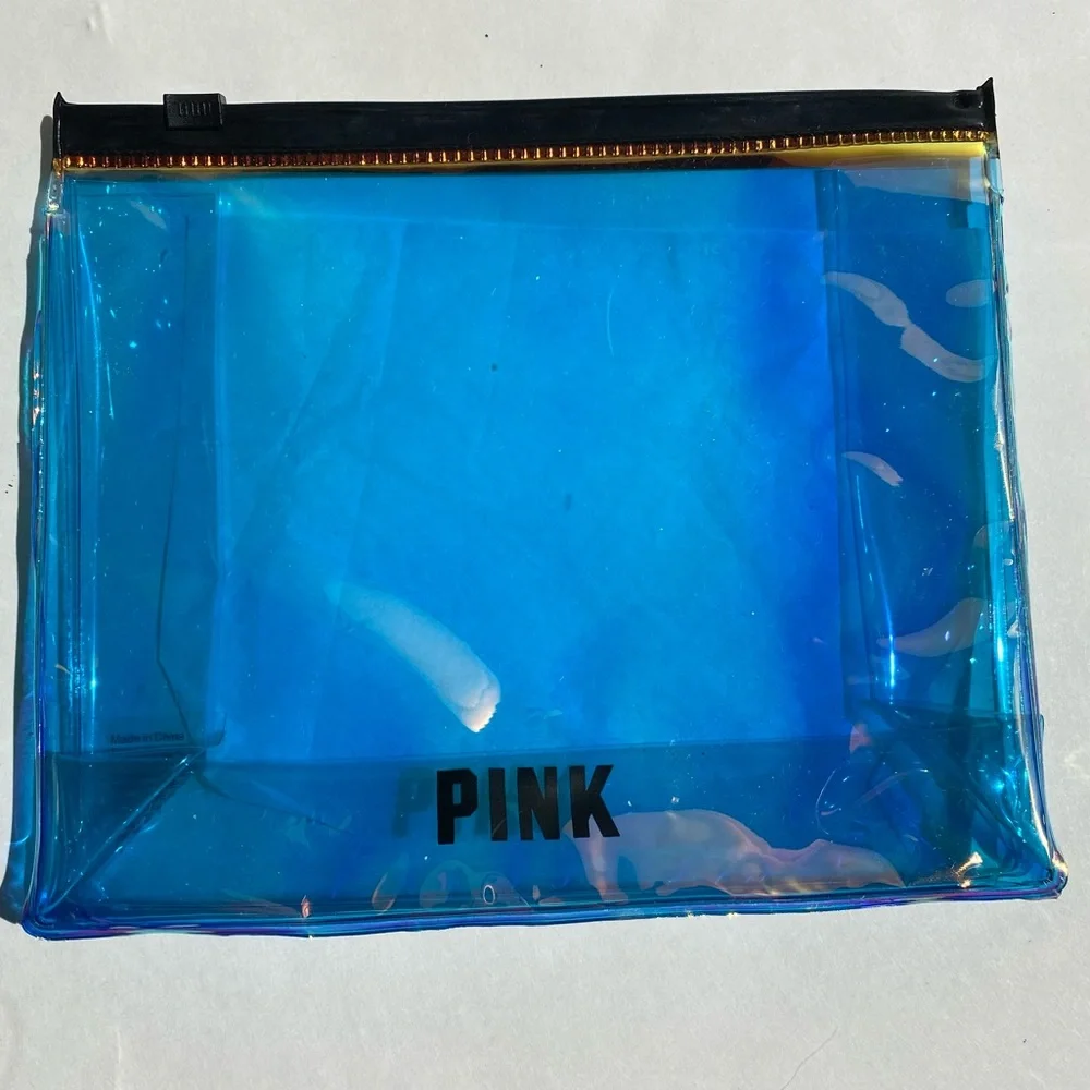 Pink iridescent small bag